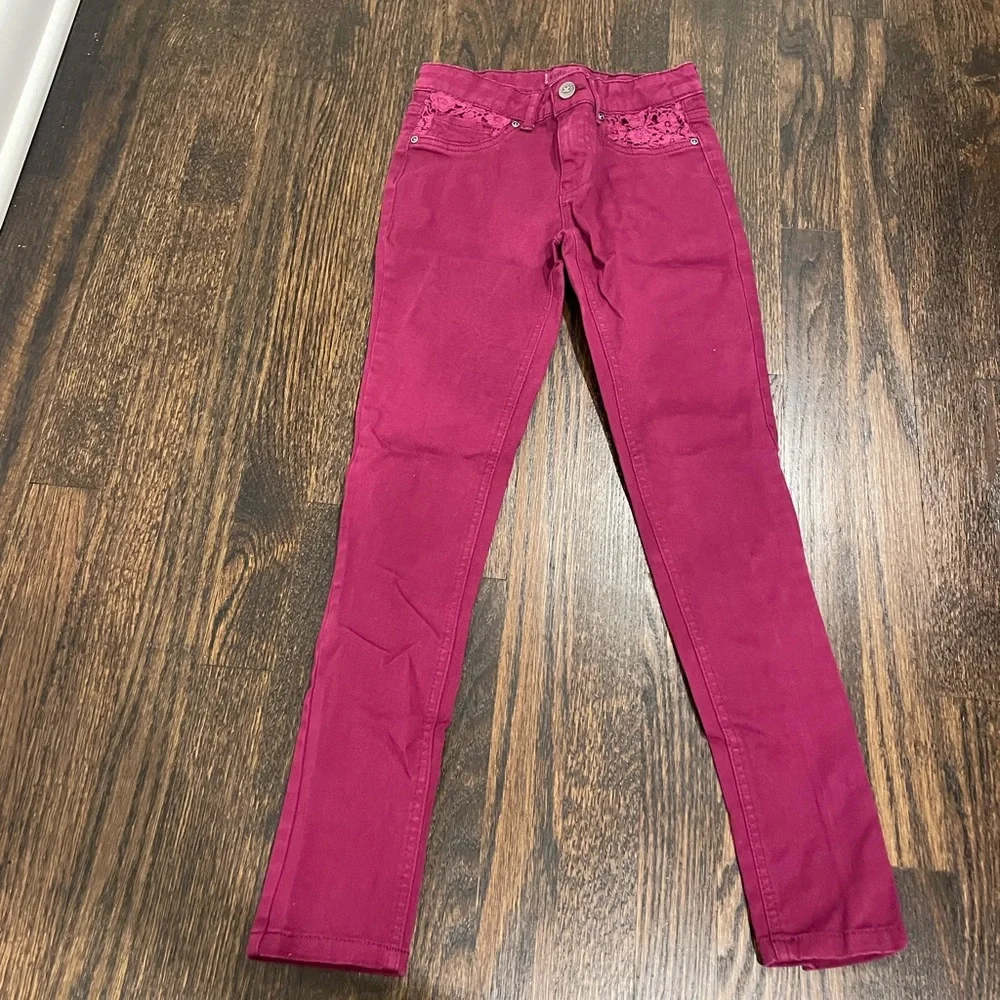NWOT, Kidpik Pants with lace detail